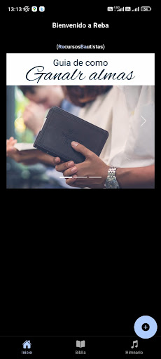 Android application Reba: Recursos Bautistas screenshort
