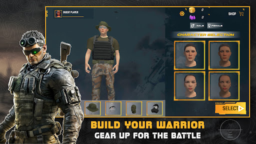 FPS Sniper 3D Shooting Games screenshot 1