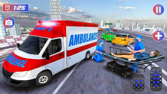 City Rescue Ambulance jeux 3d