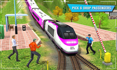 Railroad Train Simulator Game  screenshots 1