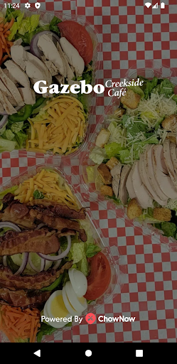 Android application Gazebo Creekside Cafe screenshort
