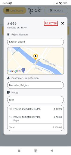 Pickt Restaurant Screen 2