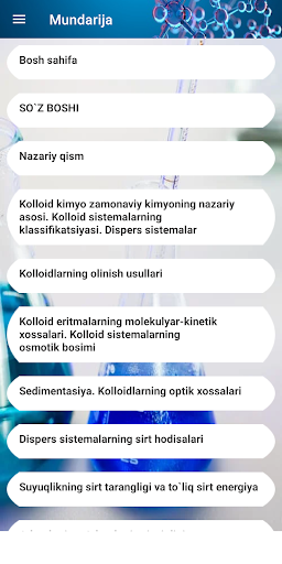 Kolloid kimyo Screen 2