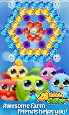 Bubble Wings: bubble shooter - Screenshot 4