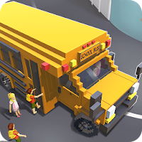 Blocky School Bus Simulator Craft