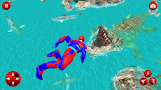 スパイダーヒーローロボットロボット3Dののゲームのおすすめ画像2