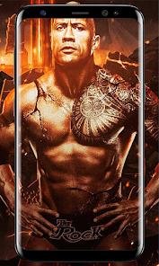 Captura 3 The Rock HD Wallpapers android