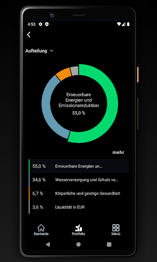 Goldmarie Finanzen Screen 3