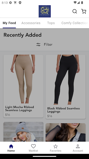 Android application Curly Girls Boutique screenshort