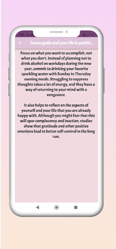 Boost Your Willpower Screen 3