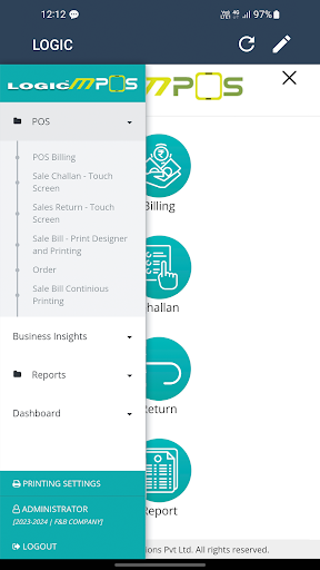 LOGIC mPOS Screen 3
