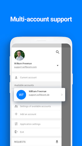 Android application SoftBCom Service Desk Mobile screenshort