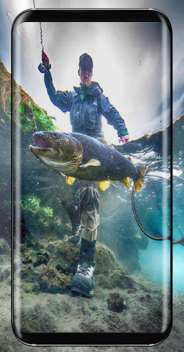 Android application Fishing Wallpaper screenshort