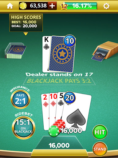 Blackjack 21 Casino Royale screenshot 10