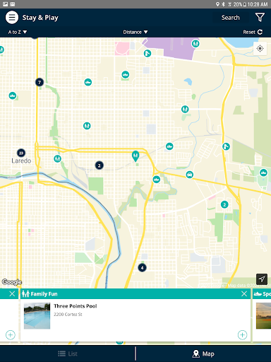 Screenshot of Visit Laredo, TX