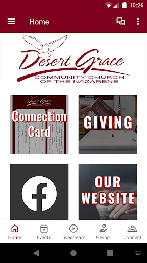 Android application Desert Grace Community Church screenshort