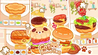 Game screenshot Kот боба Tea DIY: ASMR Mukbang apk download