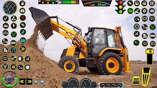 Android application Real Jcb Sand Truck Game screenshort