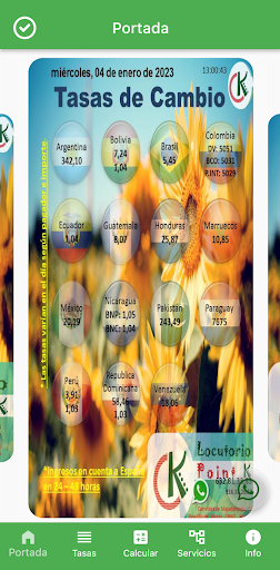 Android application Point K screenshort