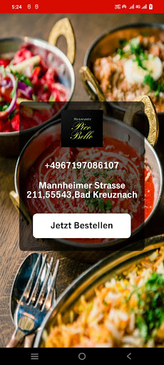 Android application Ristorante Pico Bello screenshort