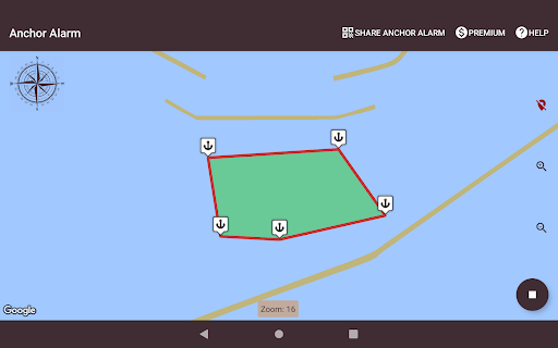 Anchor Alarm - Sailing, Sea Screen 3