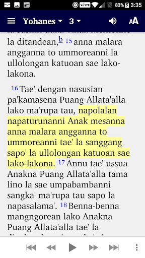 Alkitab Mamasa Screen 2