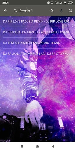 Android application DJ TIKTOK OFFLINE screenshort
