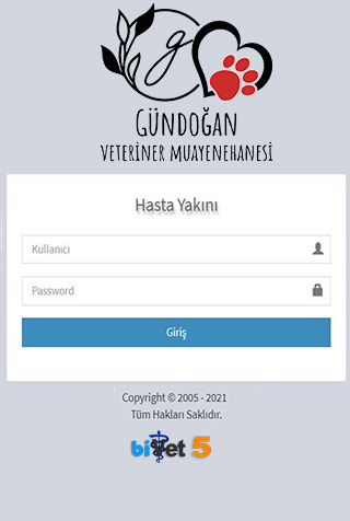 Android application Gündoğan Veteriner Kliniği screenshort