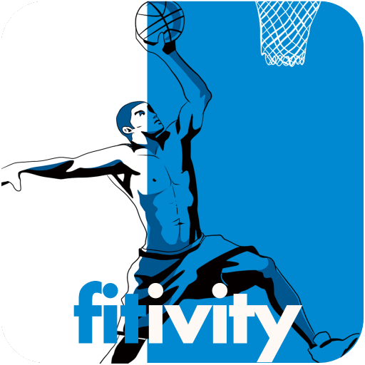 Basketball - Jump Training & A logo