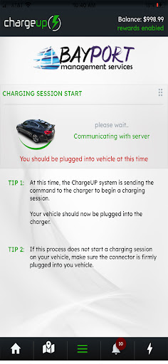 ChargeUp Driver Screen 3