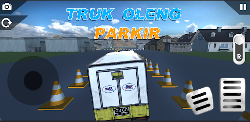 Simulator Truk oleng parkir
