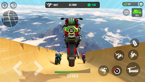 Moto Rider - Extreme Bike Gameのおすすめ画像4