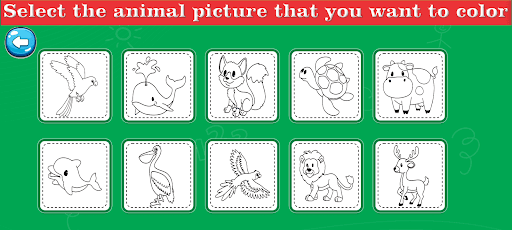 Little Elephant Coloring Screen 3