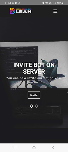 Android application bLeaH screenshort