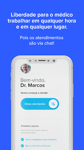 Android application Olá Doutor - médicos screenshort