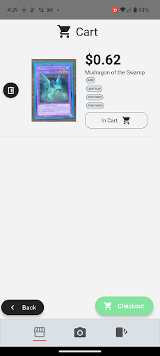Android application CardBook screenshort