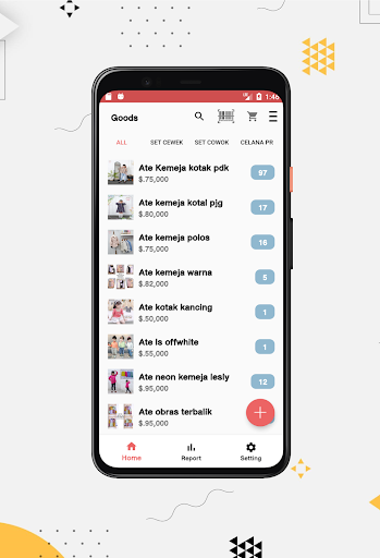 Android application Amda POS - Warehouse Stock screenshort