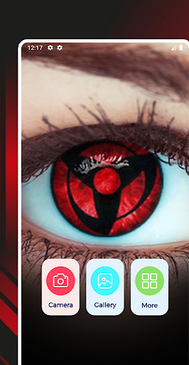 Android application Sharingan Eyes Photo Editor screenshort
