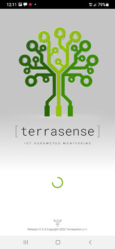 Android application Terrasense screenshort