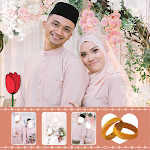 Couple Hijab Wedding Frames Editor Apk