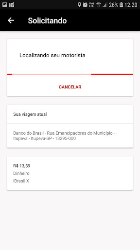 iB Mobile Passageiros/Clientes Screen 3