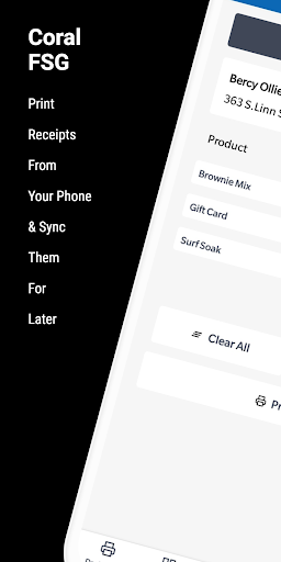 Android application Coral FSG - Bluetooth Printer screenshort