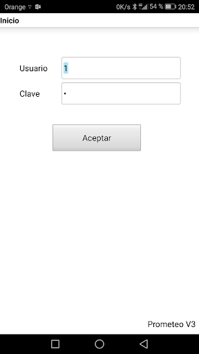 Prometeo V3 Screen 2