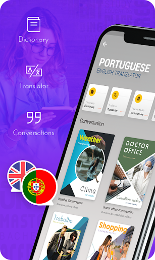 Android application Portuguese English Translator screenshort