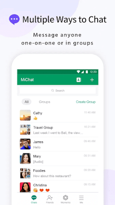 MiChat Lite-Chat, Make Friendsのおすすめ画像1