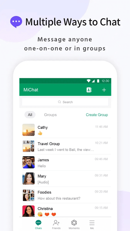 MiChat Lite-Chat, Make Friends - 1.4.401 - (Android)
