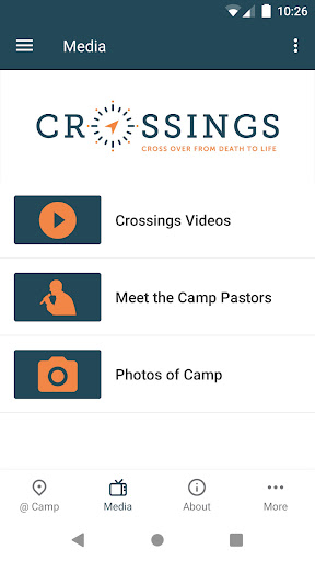 Crossings App Screen 2