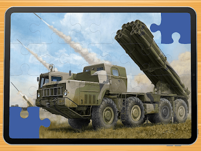 Military Vehicle Puzzles