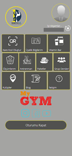 Diamond Fitness Screen 2