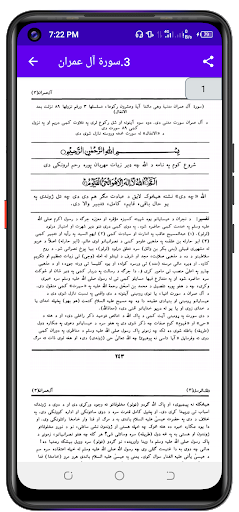 Tafseer Kabuli تفسیر کابلی Screen 3